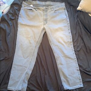 Signature by Levi Strauss Gray Relaxed Jeans